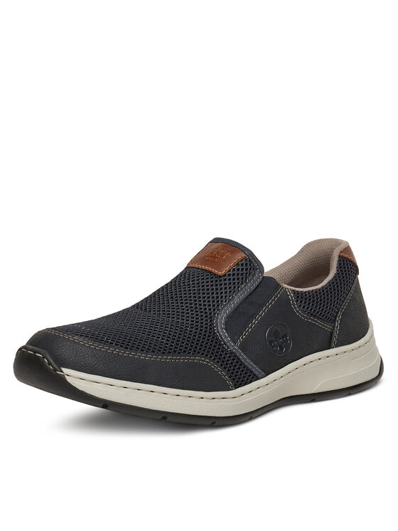 Rieker Īsi apavi Rieker 08869-14 Tumši zils