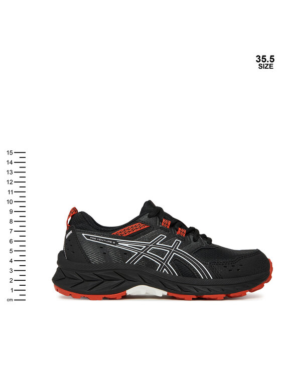 Asics Skriešanas apavi Asics Pre Venture 9 Gs 1014A276 Melns