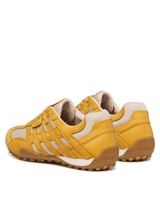 Geox Sneakersy Geox D Snake Original D65B0A 01420 C2V1S Żółty