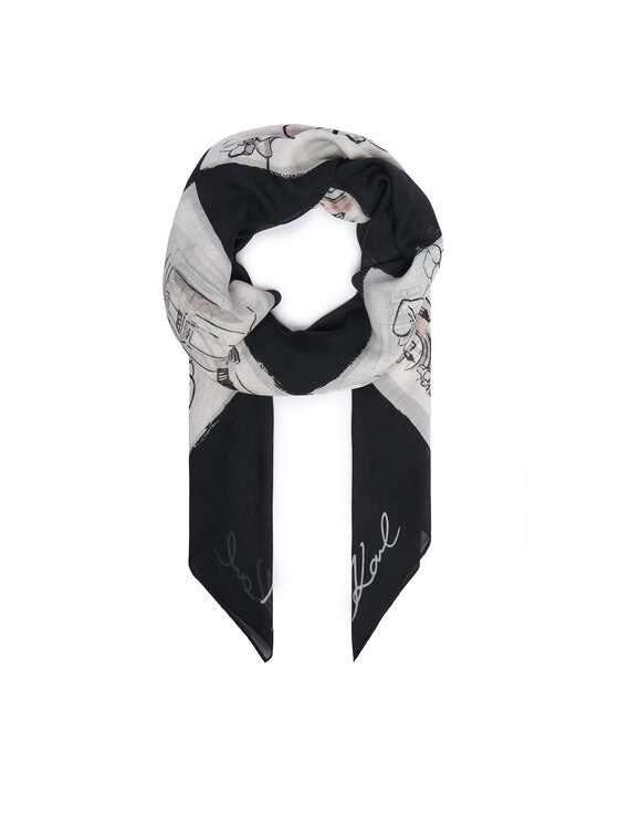 KARL LAGERFELD Foulard KARL LAGERFELD B3W33021 Grigio scuro