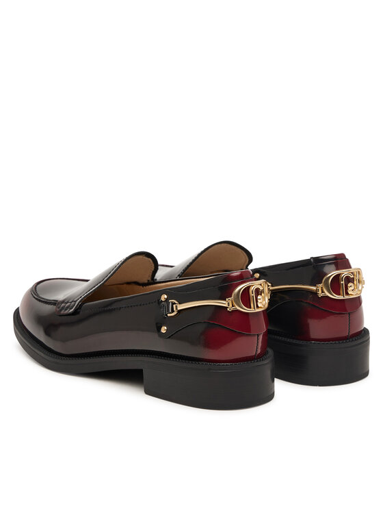 Liu Jo Loafersy Liu Jo Madison 01 SF6067 PX112 Bordowy