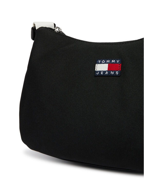 Tommy Jeans Ročna torba Tommy Jeans Tjw Ess Daily Shoulder Bag AW0AW18463 Črna