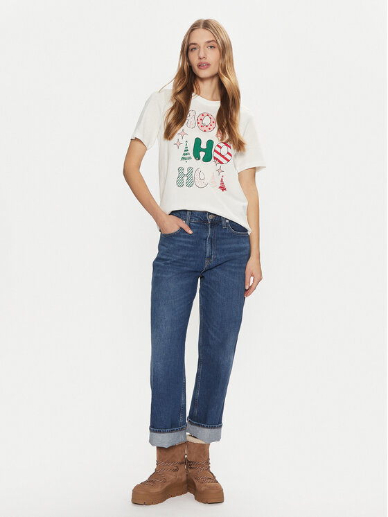 ONLY ONLY T-shirt Rosie 15332339 Bijela Regular Fit