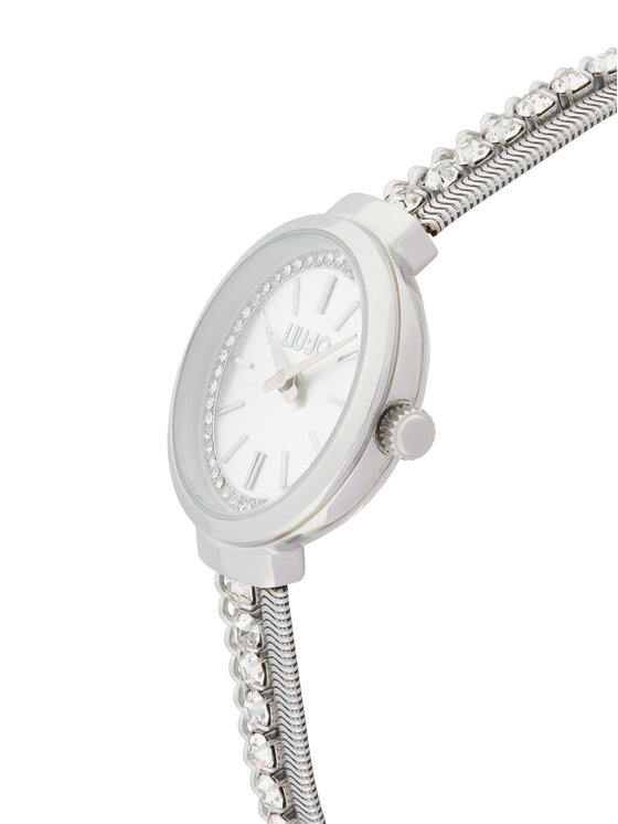 Liu Jo Ročna ura Liu Jo Chains Ensemble TLJ2726 Srebrna