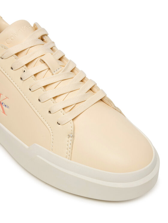 Calvin Klein Superge Calvin Klein Chunky Cupsole Laceup Lth Ml YW0YW01947 Kremna