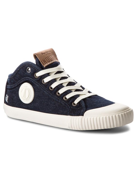 Pepe Jeans Кецове Pepe Jeans Industry Blue Denim PMS30434 Тъмносин
