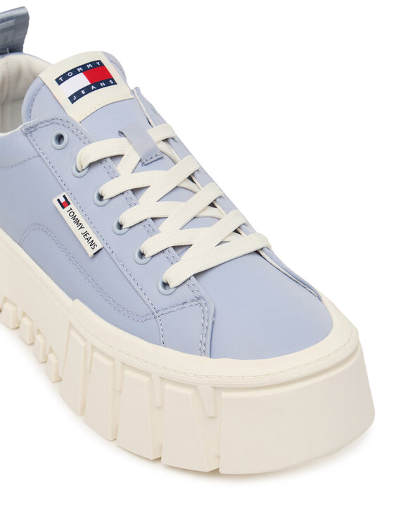 Tommy Jeans Tenisice Tommy Jeans Tjw Flatform Chunky Sneaker EN0EN03036 Plava