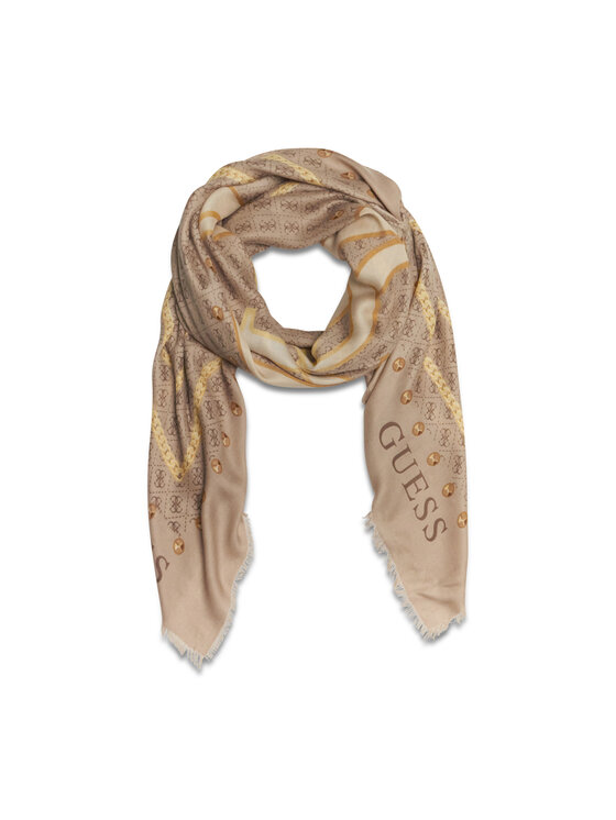 Guess Chusta Guess Mika Scarves AW8580 MOD03 Brązowy