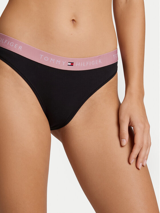 Tommy Hilfiger Tommy Hilfiger Conjunto de bragas UW0UW05529 Negro
