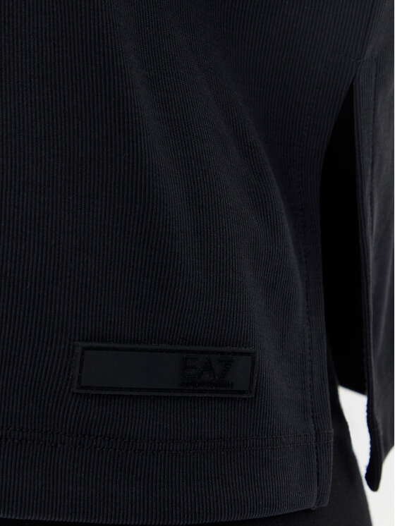 EA7 Emporio Armani EA7 Emporio Armani T-shirt 7W000340 AF12956 UC001 Crna Oversize