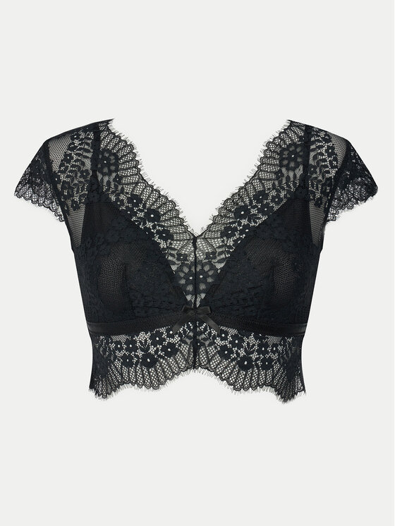 Hunkemöller Hunkemöller Bralette Daphne 300218 Negro