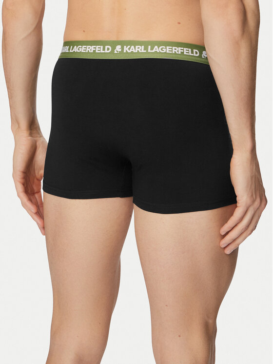 KARL LAGERFELD KARL LAGERFELD Conjunto de calzoncillos boxer B1M47030 Negro