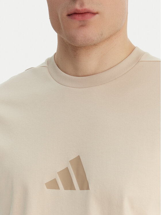 adidas adidas Camiseta Z.N.E. KE4694 Beis Regular Fit