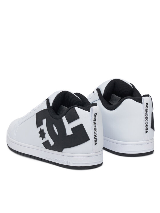 DC Shoes Снікерcи DC Shoes COURT GRAFFIK 300529-WLK Білий