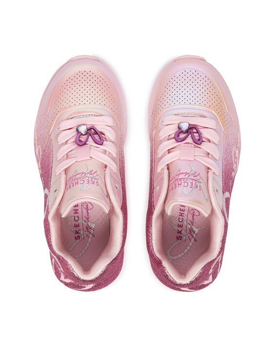 Skechers Snīkeri Skechers Jgoldcrown: Uno Lite - Heartdust Forever 310814L Rozā