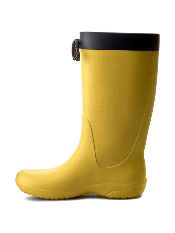 Crocs Cizme de cauciuc Crocs Freesail Rain Boot 203541 Galben