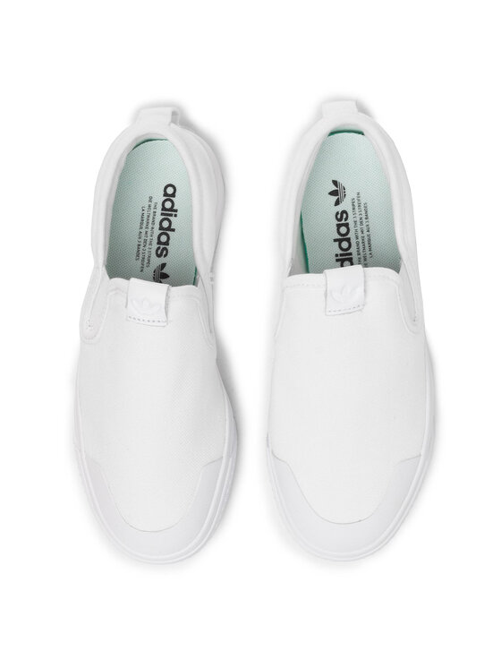 adidas Πάνινα παπούτσια adidas Nizza Slip On EF1185 Λευκό