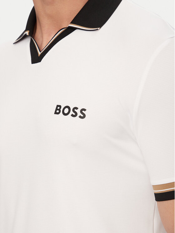 BOSS BOSS Polo Serve 2 50559200 Blanco Slim Fit