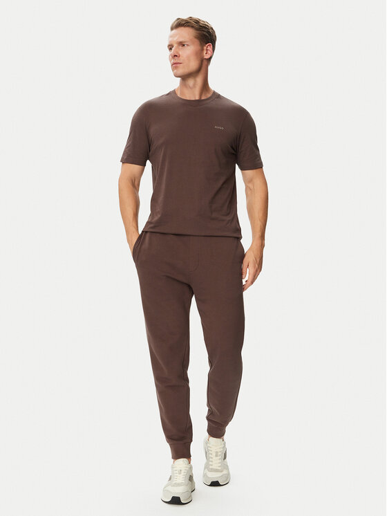 HUGO HUGO Camiseta Dero222 50466158 Marrón Regular Fit