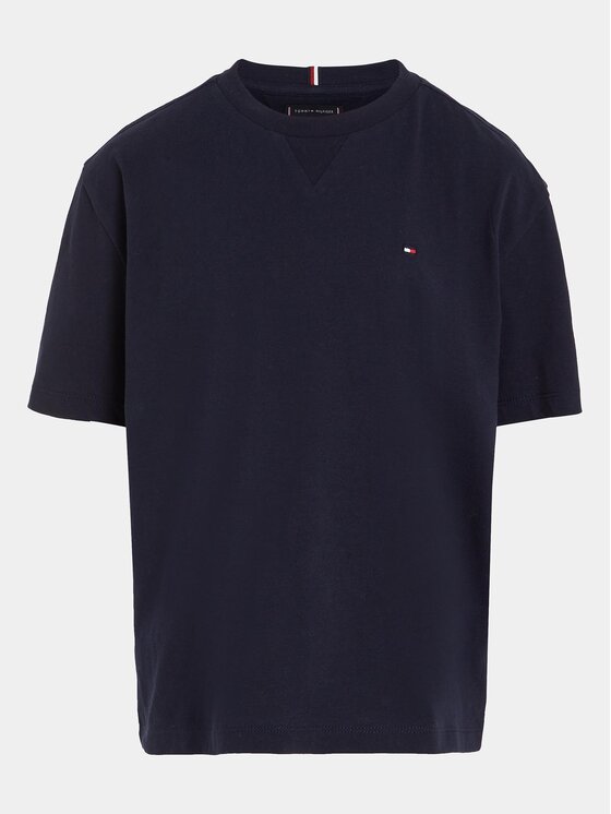 Tommy Hilfiger Tommy Hilfiger Majica KB0KB08575 S Mornarsko modra Regular Fit