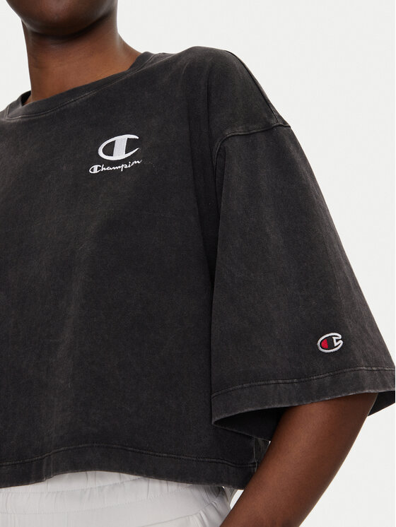 Champion Champion Majica 118023 Črna Relaxed Fit