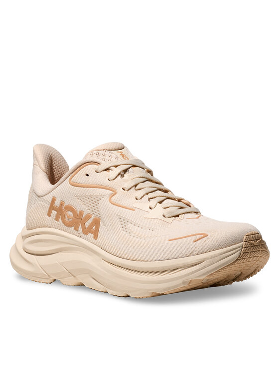 Hoka Buty do biegania Hoka Clifton 10 1162031 Beżowy