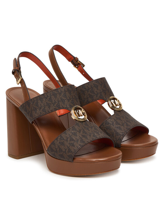 MICHAEL Michael Kors Sandalias MICHAEL Michael Kors Erin Platform 40S6ERHS1B Marrón