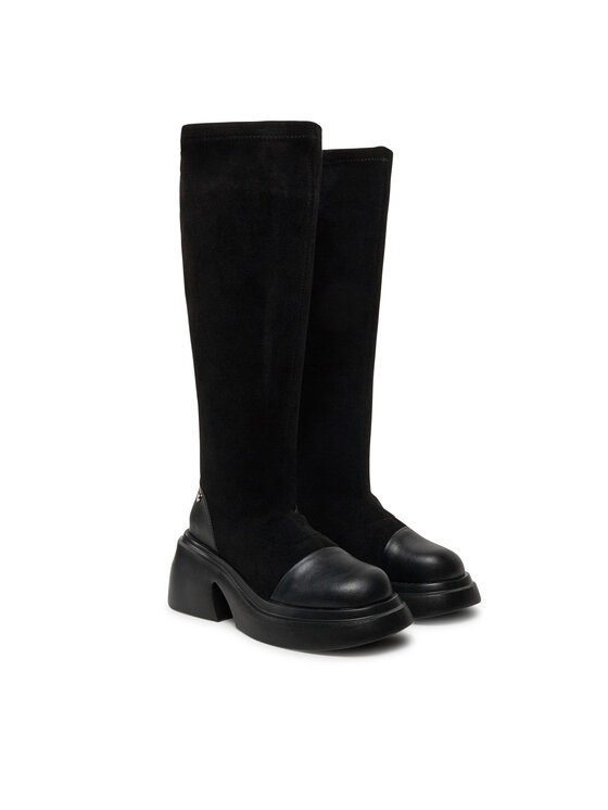 GOE Kozačky GOE OO2N4403 Černá