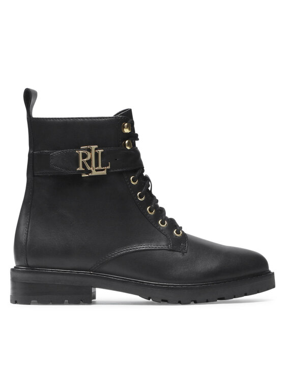 LAUREN RALPH LAUREN Kotníková obuv LAUREN RALPH LAUREN Elridge 802838413001 Černá