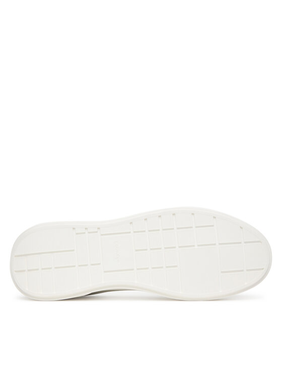 Calvin Klein Superge Calvin Klein Chunky Cupsole Lace Up Lth Pinch YM0YM01454 Bela