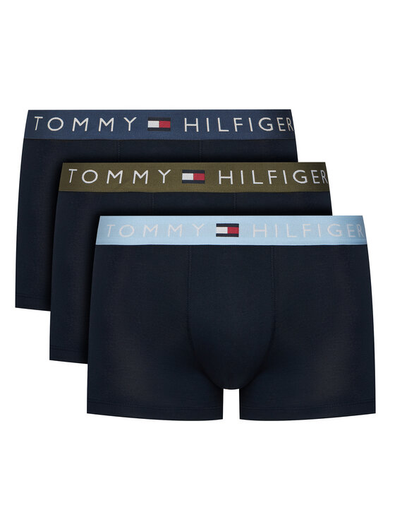 Tommy Hilfiger Tommy Hilfiger Conjunto de calzoncillos boxer UM0UM03908 Azul marino