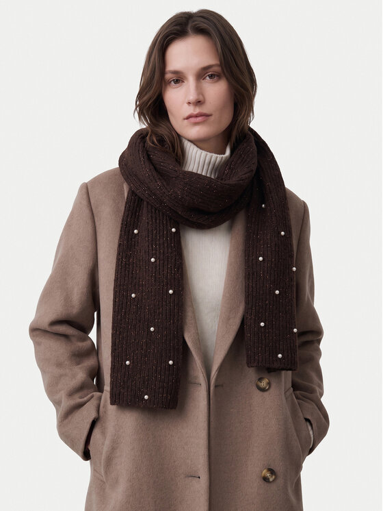 Nine West Szalik Nine West CEO-NW-W4-001-AW26 Brązowy