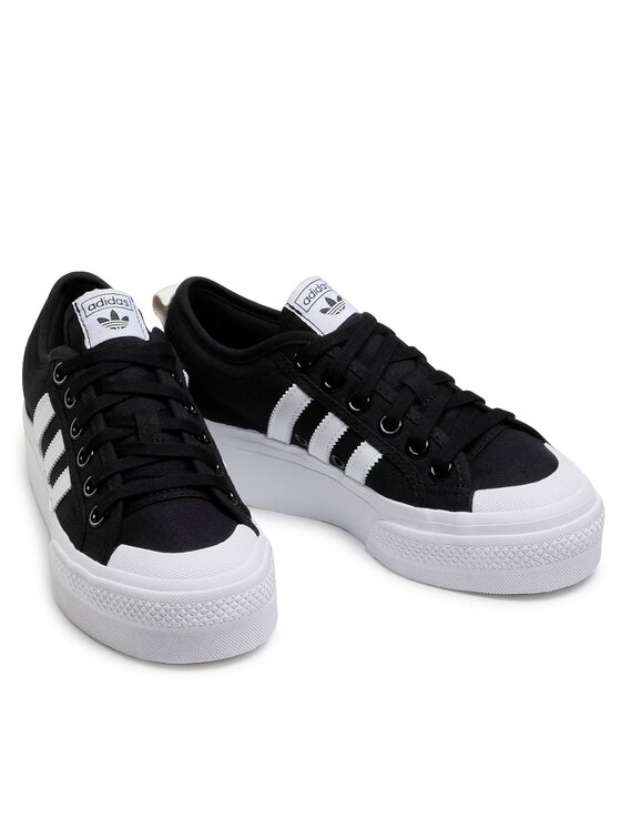 adidas Снікерcи adidas Nizza Platform W FV5321 Чорний