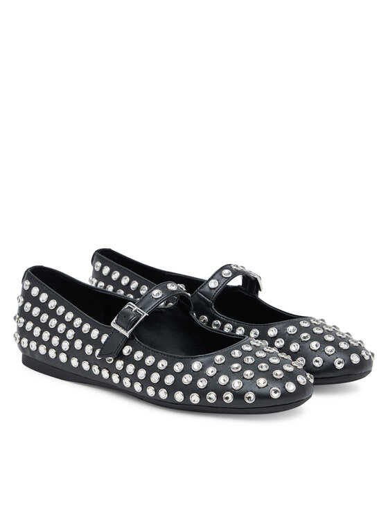 Guess Балетки Guess FLTKDL ELE02 Чорний