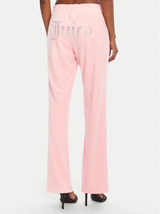 Juicy Couture Juicy Couture Sportinės kelnės Tina JCAPW045 Rožinė Regular Fit