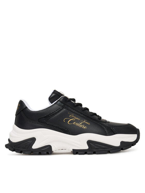 Versace Jeans Couture Снікерcи Versace Jeans Couture 79VA3SV6 Чорний