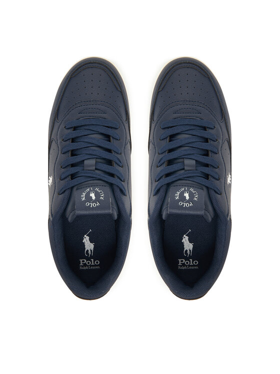 Polo Ralph Lauren Sneakersy Polo Ralph Lauren Masters Court II RL03432410 Tmavomodrá