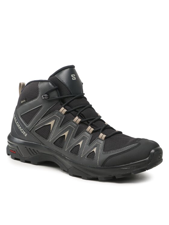 Salomon Trekkingi Salomon X Braze Mid GORE-TEX L47174800 Czarny