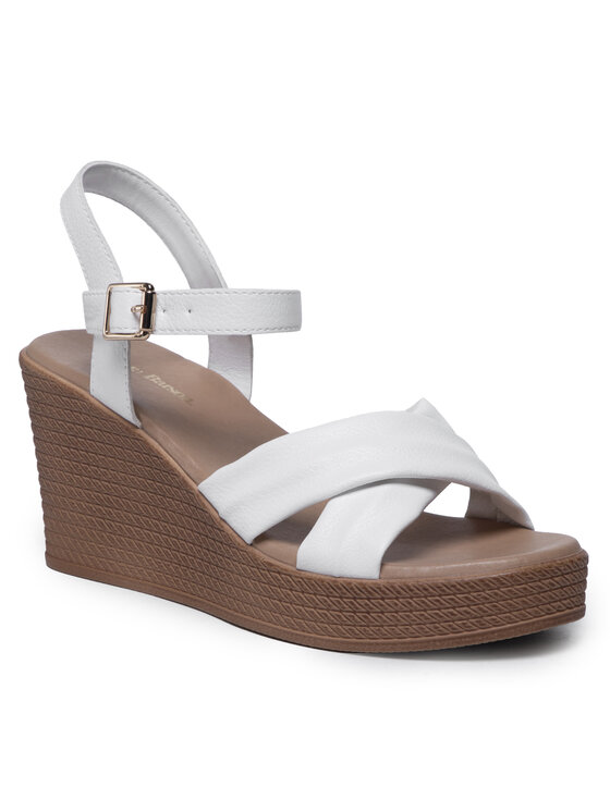 Clara Barson Sandale Clara Barson WS202-01 Bijela