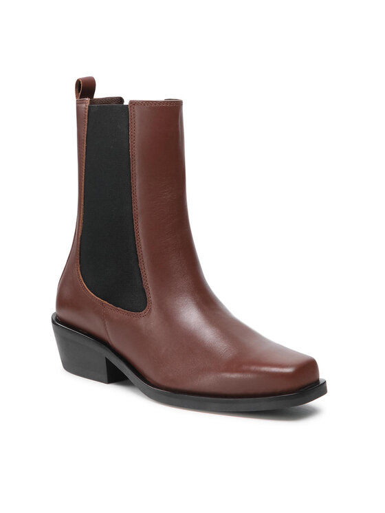 GINO ROSSI Botines Chelsea Gino Rossi T027 Marrón