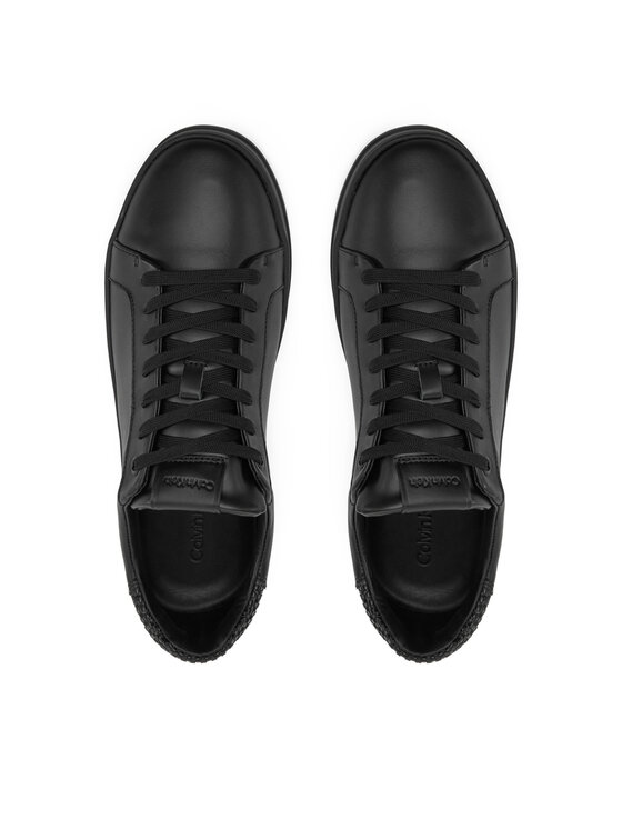 Calvin Klein Tenisice Calvin Klein Low Top Lace Up Woven HM0HM01767 Crna