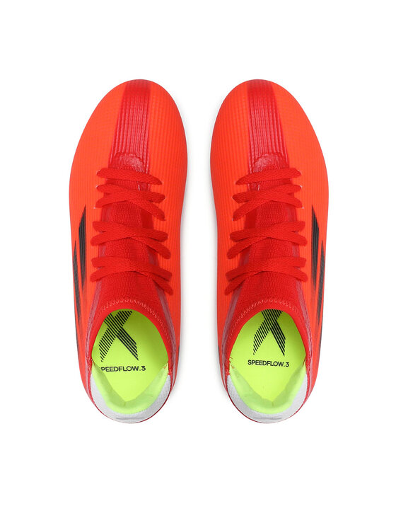 adidas Čevlji za nagomet adidas X Speedflow.3 Fg J FY3304 Oranžna