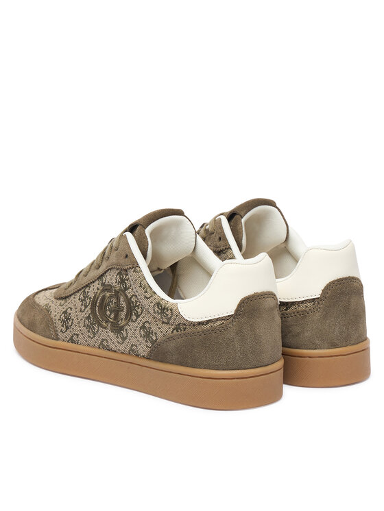 Guess Снікерcи Guess FLTJAC LEA12 Хакі