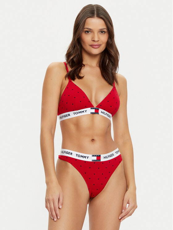 Tommy Hilfiger Tommy Hilfiger Braletė liemenėlė UW0UW05657 Raudona