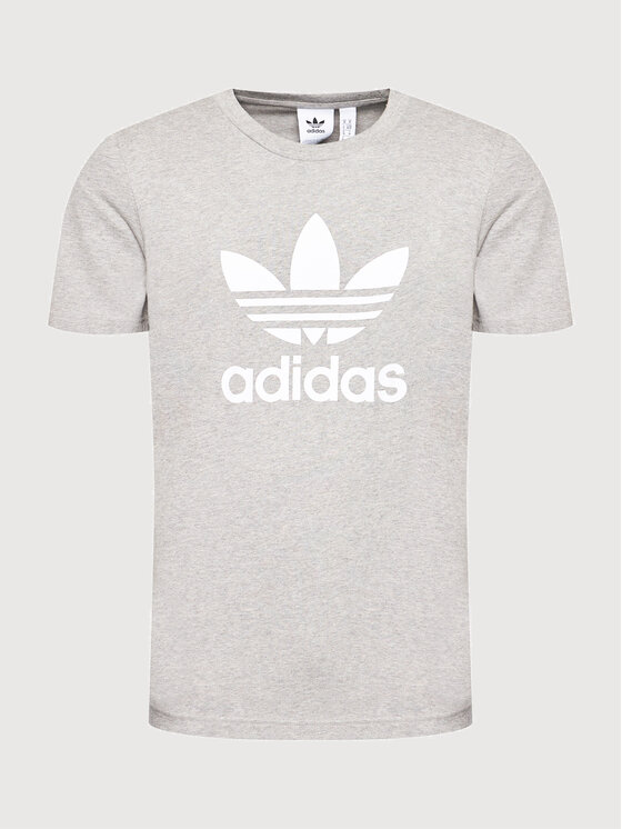 adidas adidas Majica adicolor Classics Trefoil H06643 Siva Regular Fit