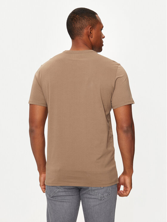 Guess Guess Футболка M4GP39 K7HD0 Коричневий Regular Fit