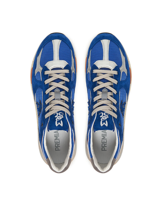 Premiata Sneakersy Premiata Mase25 Var 8219 Modrá