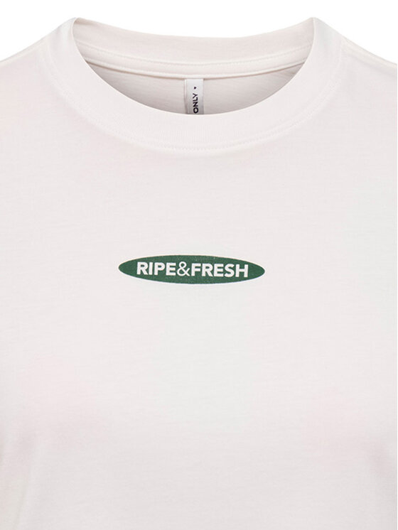 ONLY ONLY Футболка Phoebe 15351369 Білий Regular Fit