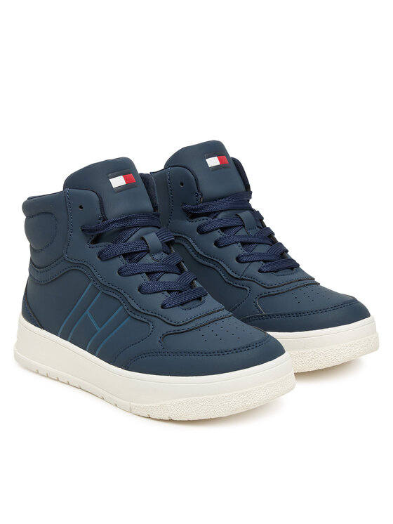 Tommy Hilfiger Sneakersy Tommy Hilfiger T3X9-34094-1355 S Tmavomodrá