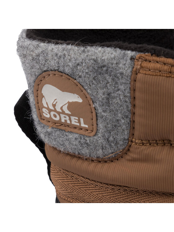 Sorel Μπότες Χιονιού Sorel Youth Whitney Short Lace NY3493 Καφέ